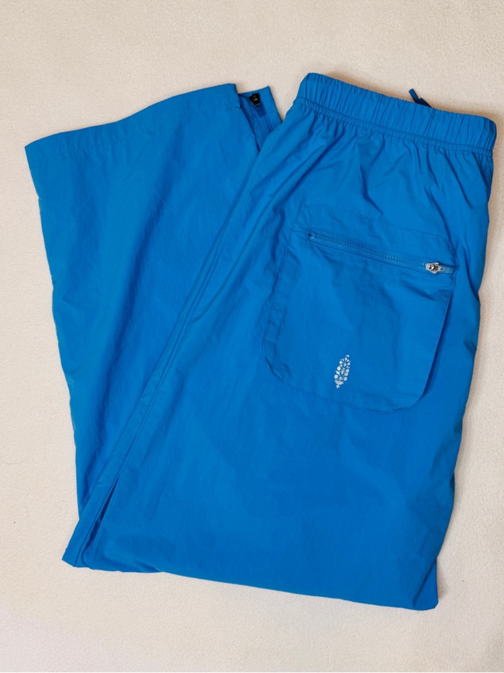 Free People Movement Fly by Night blue gorpcore pants like new M